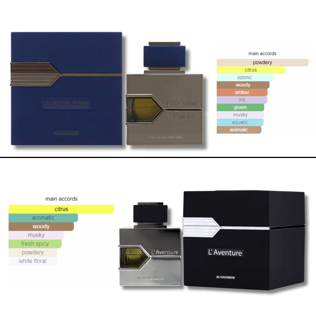 Amazon.com: Al Haramain L'Aventure & L'Aventure Knight Eau de